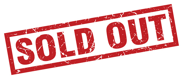 square grunge red sold out stamp